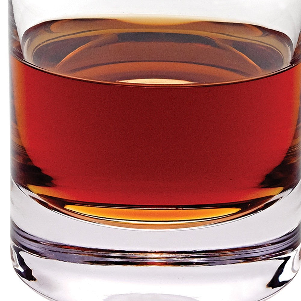 Mouth Blown European Crystal Decanter 28 Oz-Barware and Drinkware-DECOROLALA