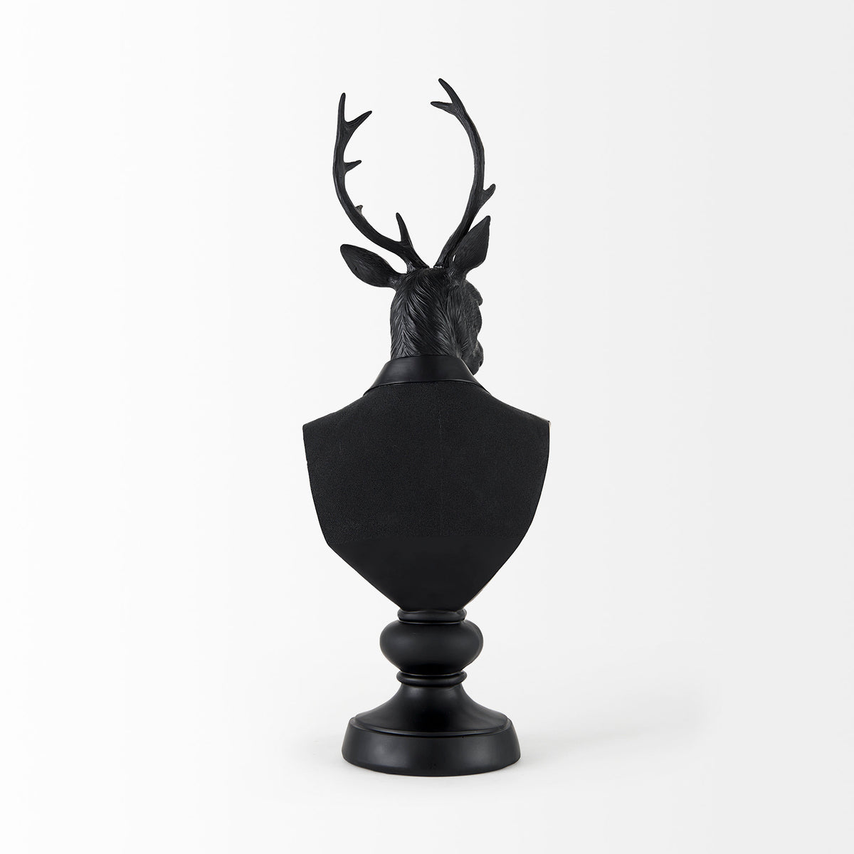 Mozart 22.5" Painted Resin Deer in a Suit Bust-Objects-DECOROLALA
