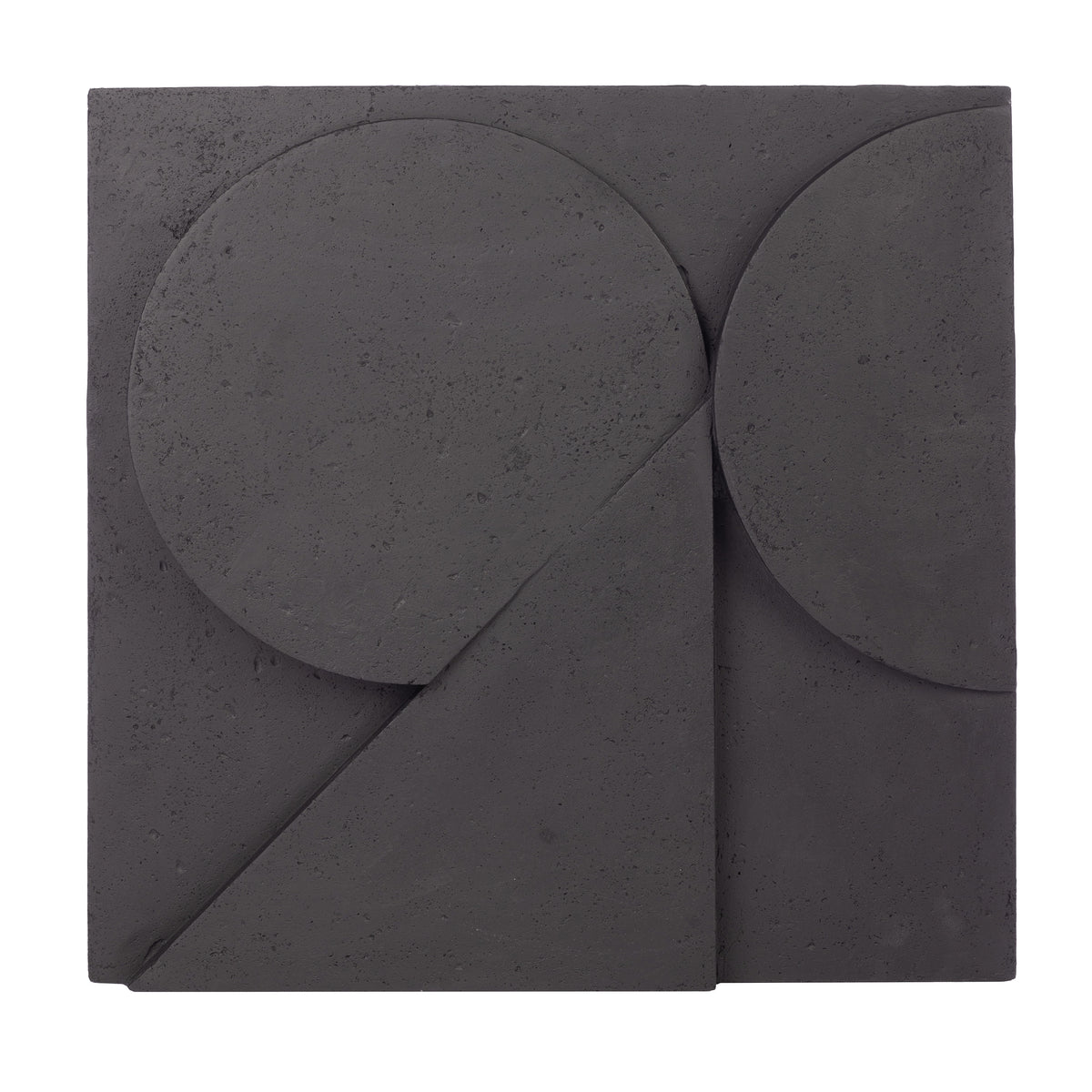 Mura 24" Wide Wall Decor, Black-Wall Art Prints-DECOROLALA