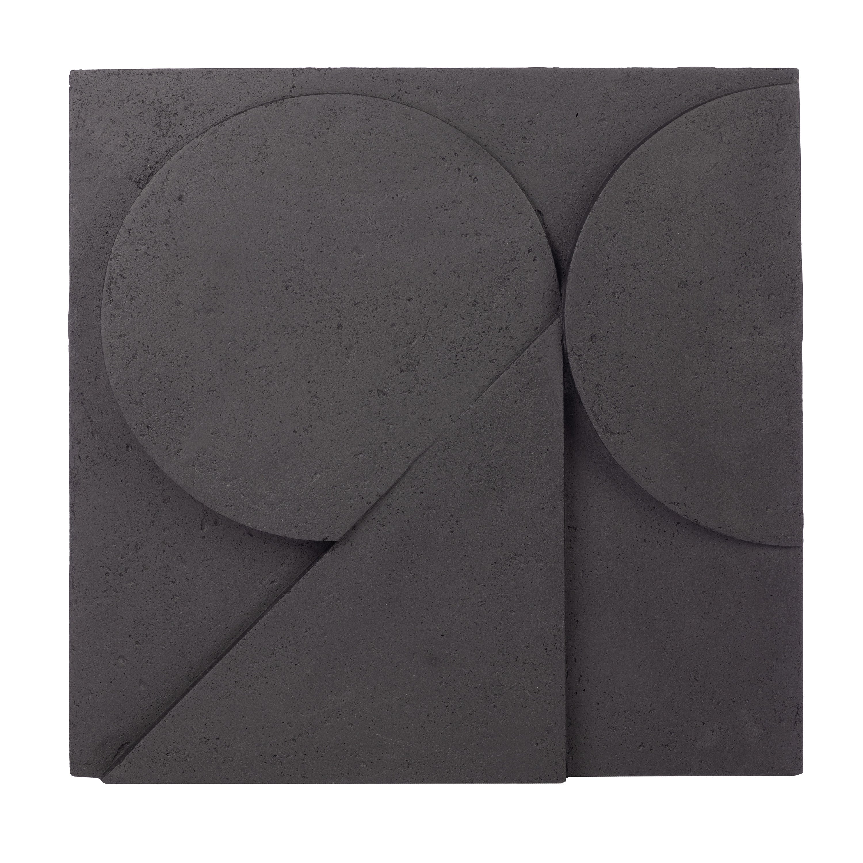 Mura 24" Wide Wall Decor, Black-Wall Art-DECOROLALA