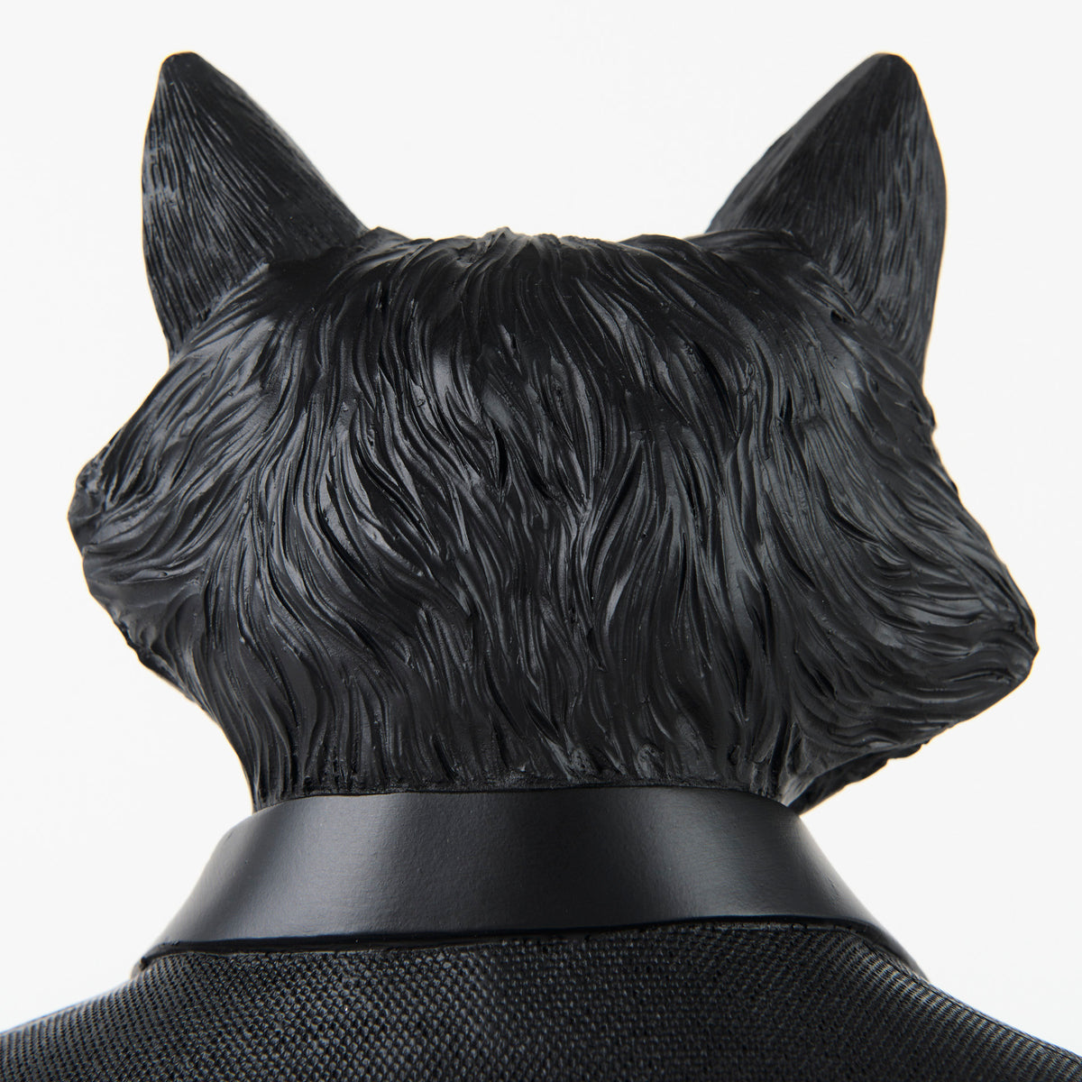 Murray 13" Painted Resin Fox in a Suit Bust-Objects-DECOROLALA