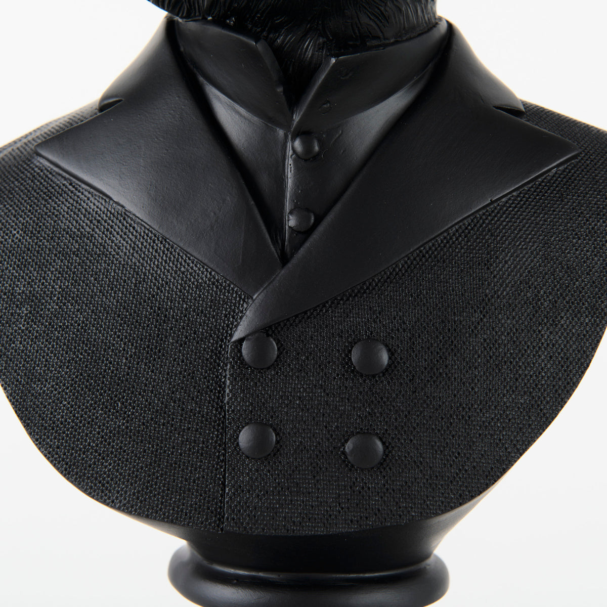 Murray 13" Painted Resin Fox in a Suit Bust-Objects-DECOROLALA