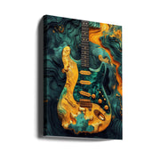 Music Guitar 1 Canvas Print-Canvas Print-DECOROLALA