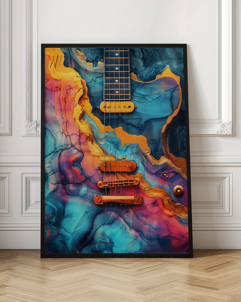 Music Guitar 3 Canvas Print-Canvas Print-DECOROLALA