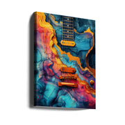 Music Guitar 3 Canvas Print-Canvas Print-DECOROLALA