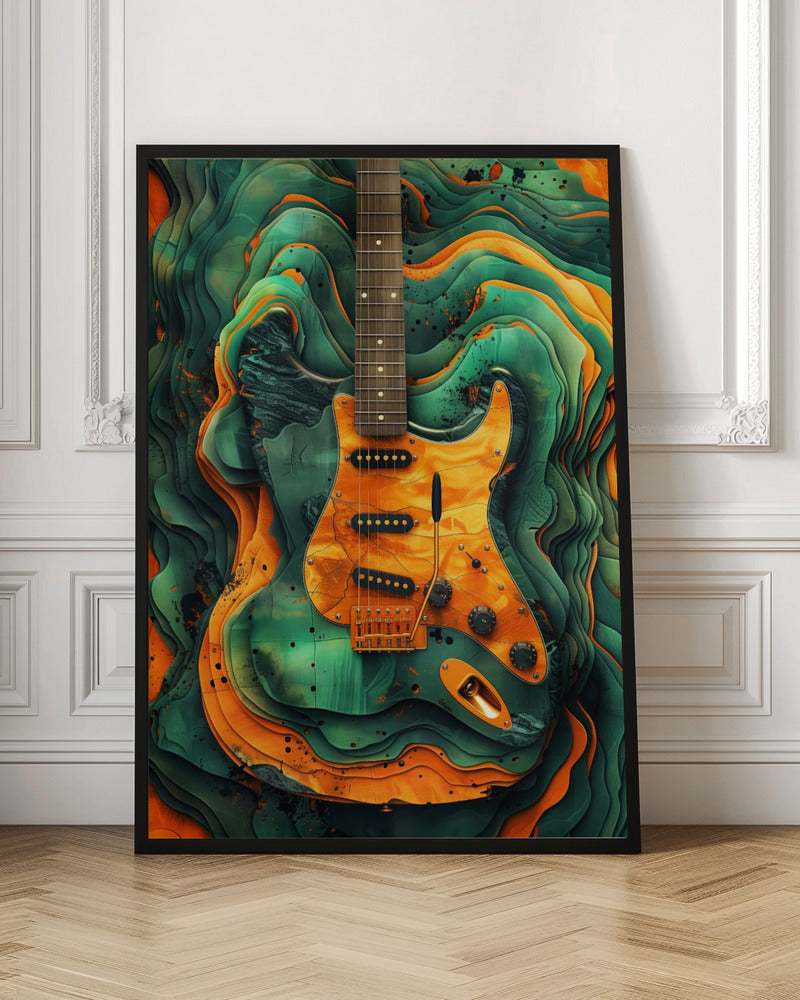 Music Guitar 4 Canvas Print-Canvas Print-DECOROLALA