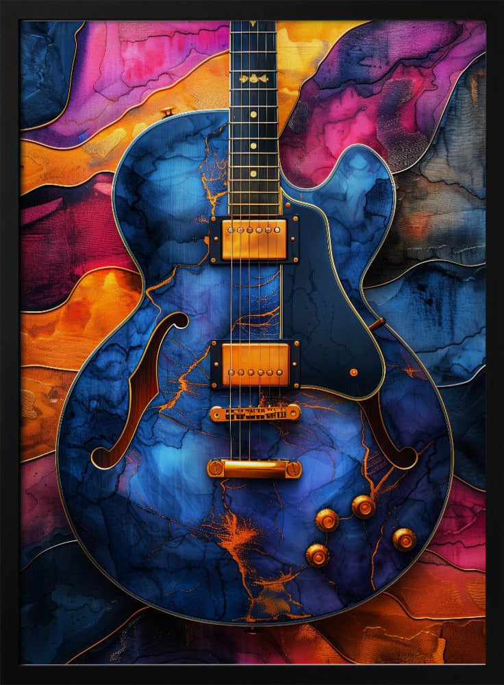 Music Guitar 5 Canvas Print-Canvas Print-DECOROLALA
