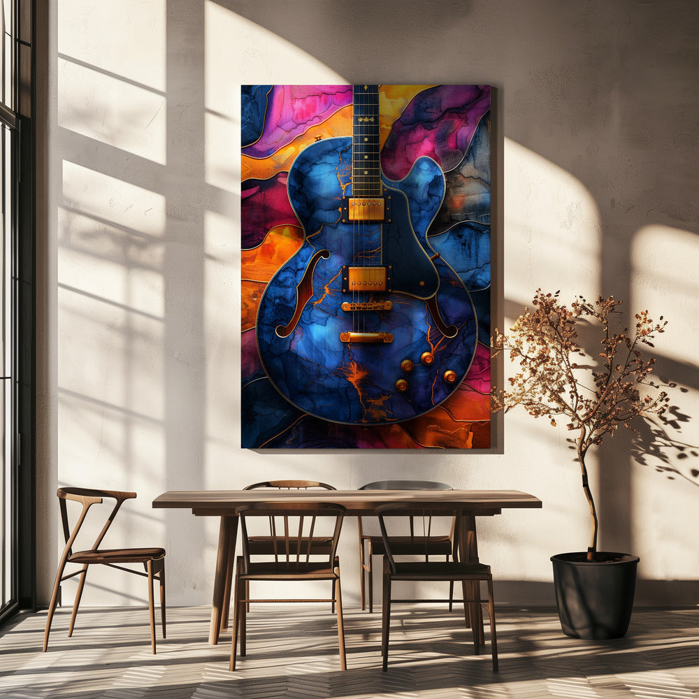 Music Guitar 5 Canvas Print-Canvas Print-DECOROLALA