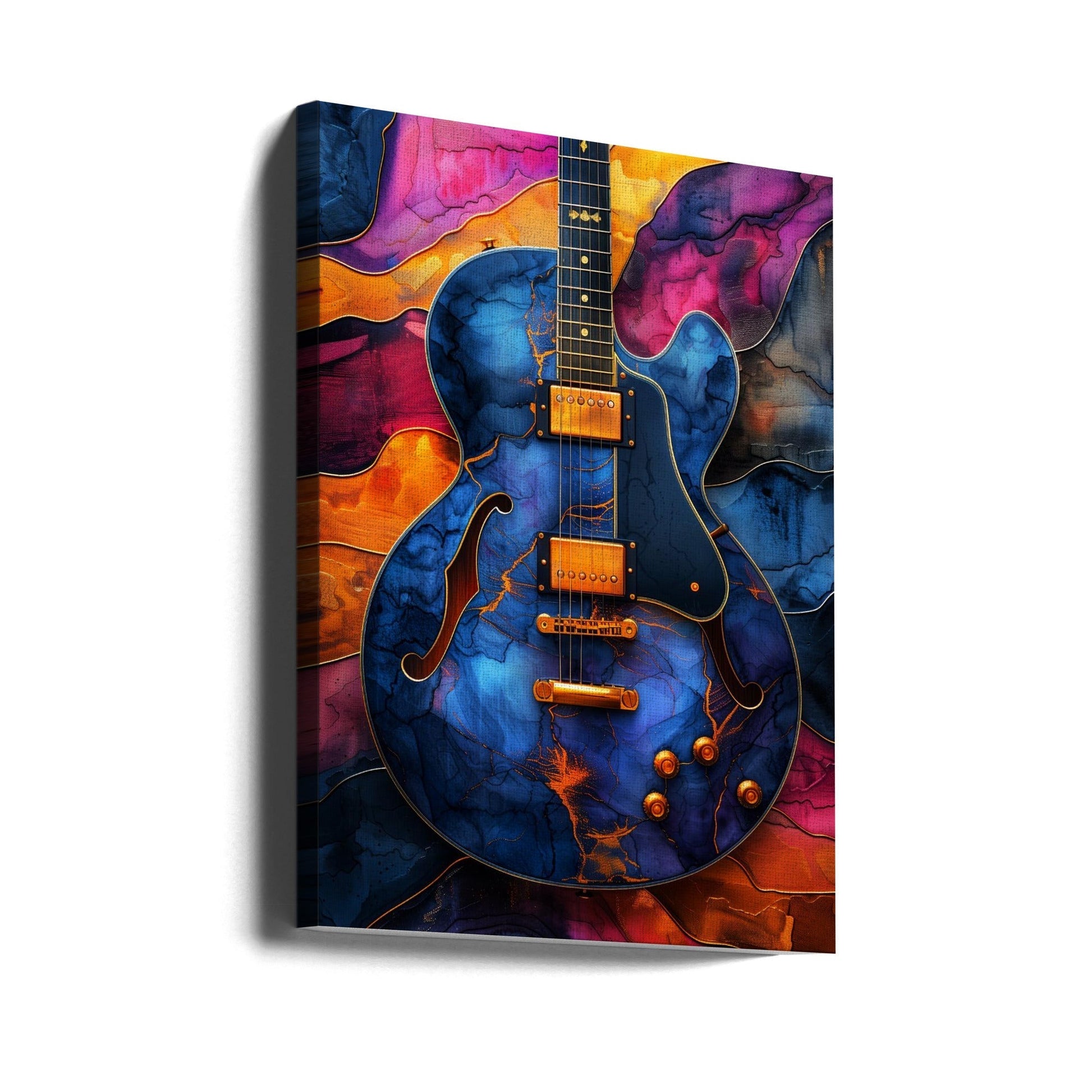 Music Guitar 5 Canvas Print-Canvas Print-DECOROLALA