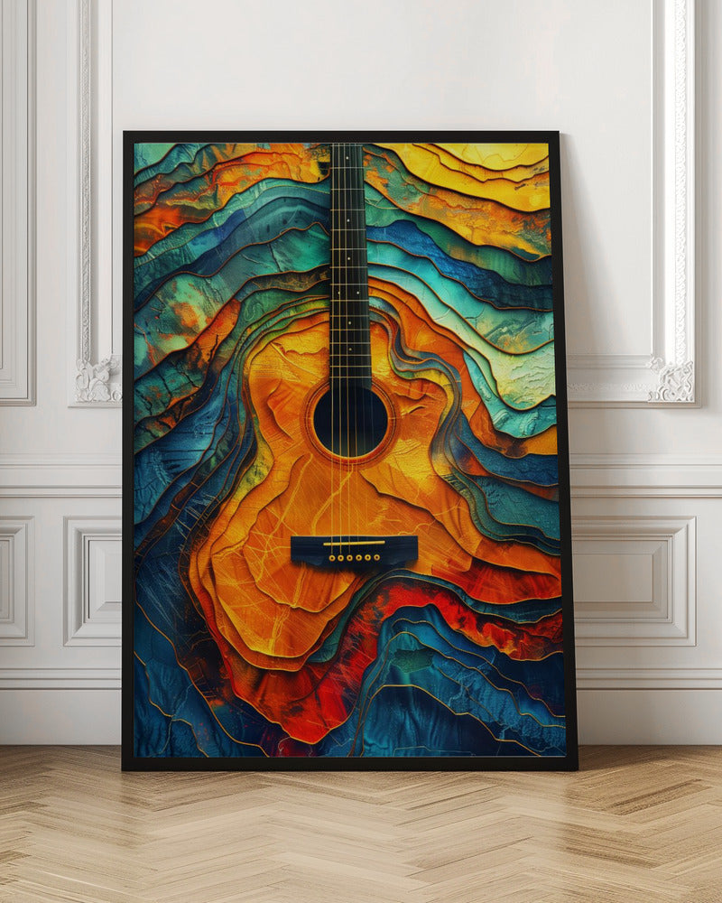 Music Guitar 6 Canvas Print-Canvas Print-DECOROLALA