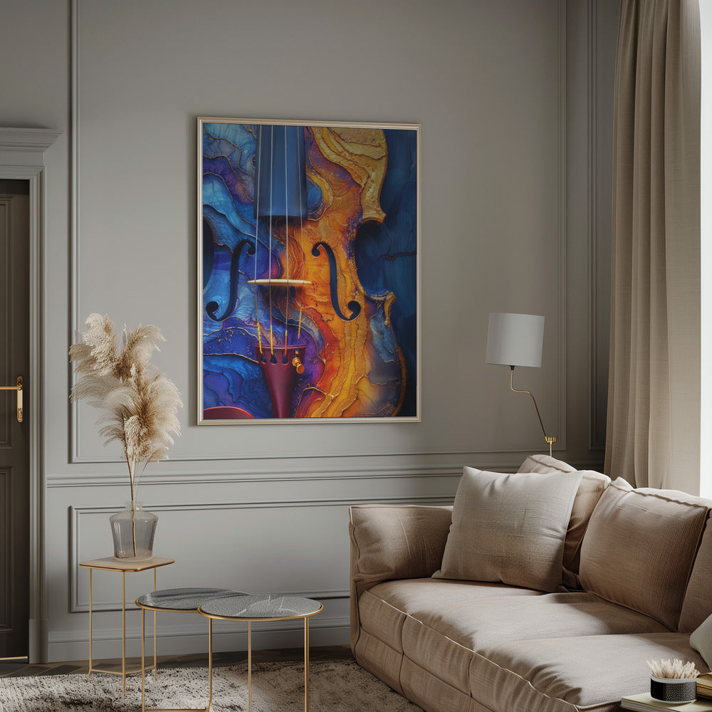 Music Violin 2 Canvas Print-Canvas Print-DECOROLALA