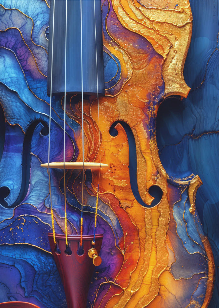 Music Violin 2-Poster Music Canvas Print-Canvas Print-DECOROLALA