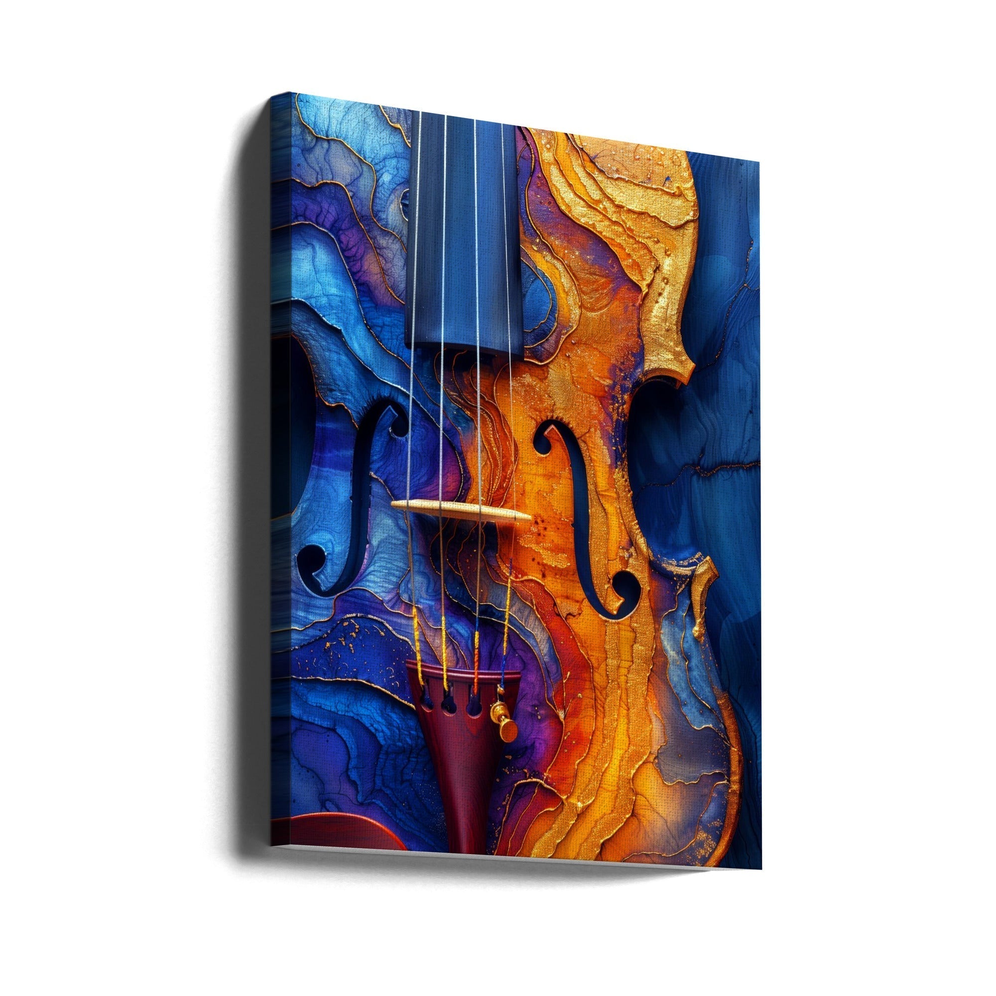 Music Violin 2-Poster Music Canvas Print-Canvas Print-DECOROLALA