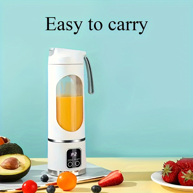 NNETM Portable USB Rechargeable Blender - White 500ml-Food Mixer & Blender-DECOROLALA