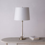Nabi 26.5" Table Lamp Set of 2, Antique Brass-Table Lamp- Set of two-DECOROLALA