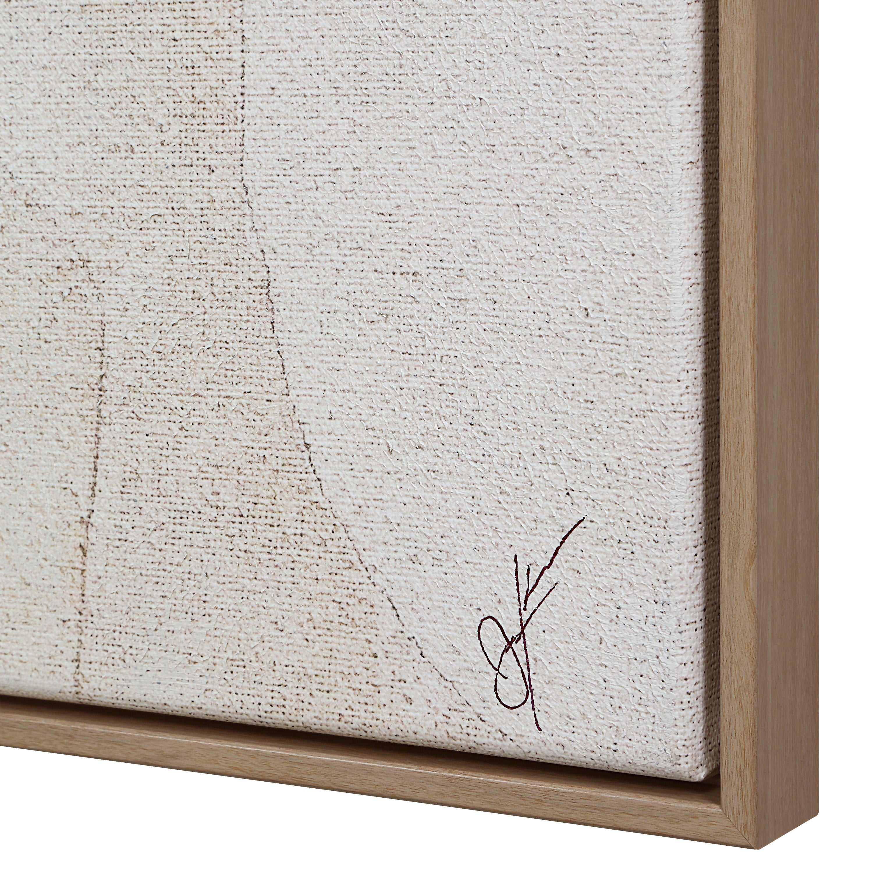 Nala 48" H x 36" W Canvas Art, Beige-Canvas Art-DECOROLALA