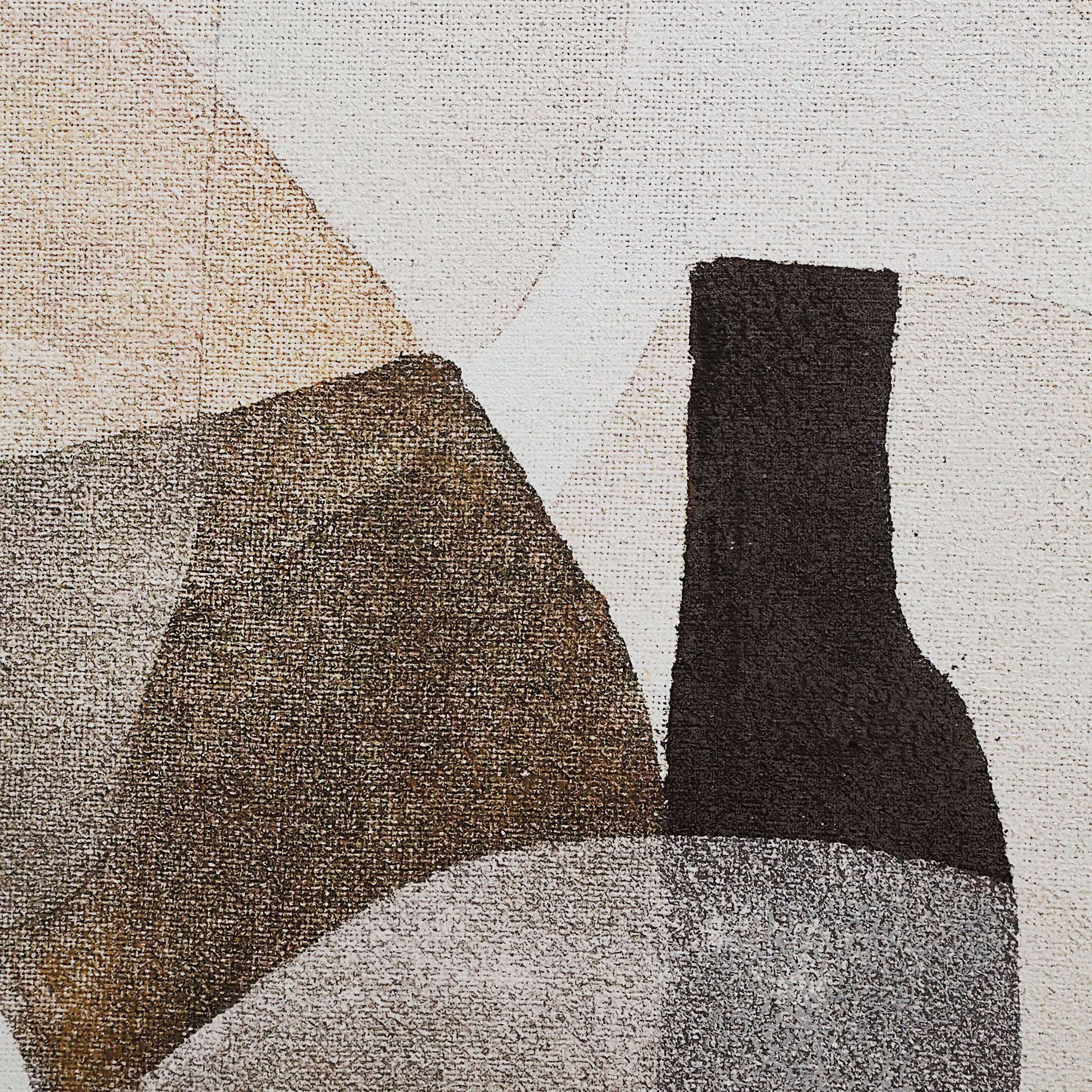 Nala 48" H x 36" W Canvas Art, Beige-Canvas Art-DECOROLALA