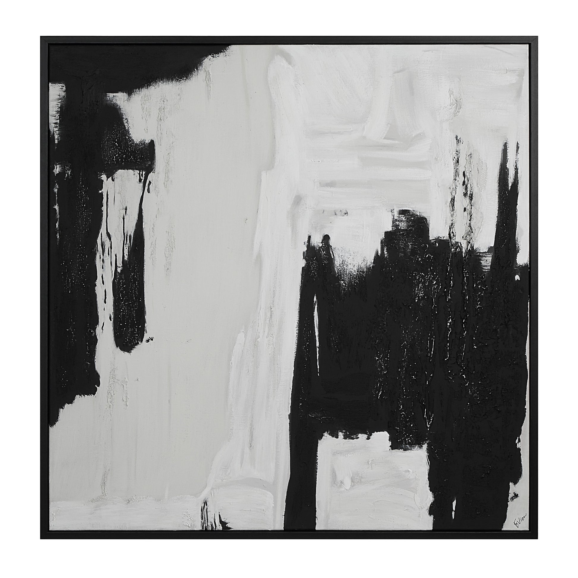 Nantes 45" H x 45" W Canvas Art, Beige-Canvas Art-DECOROLALA