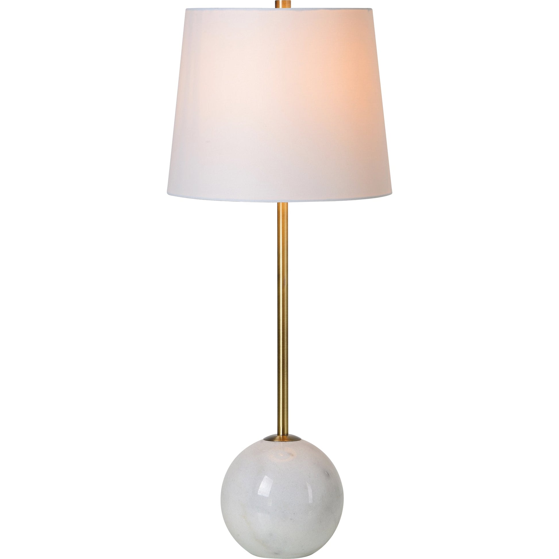 Naomi 27" Table Lamp, Antique Brass-Table Lamp-DECOROLALA