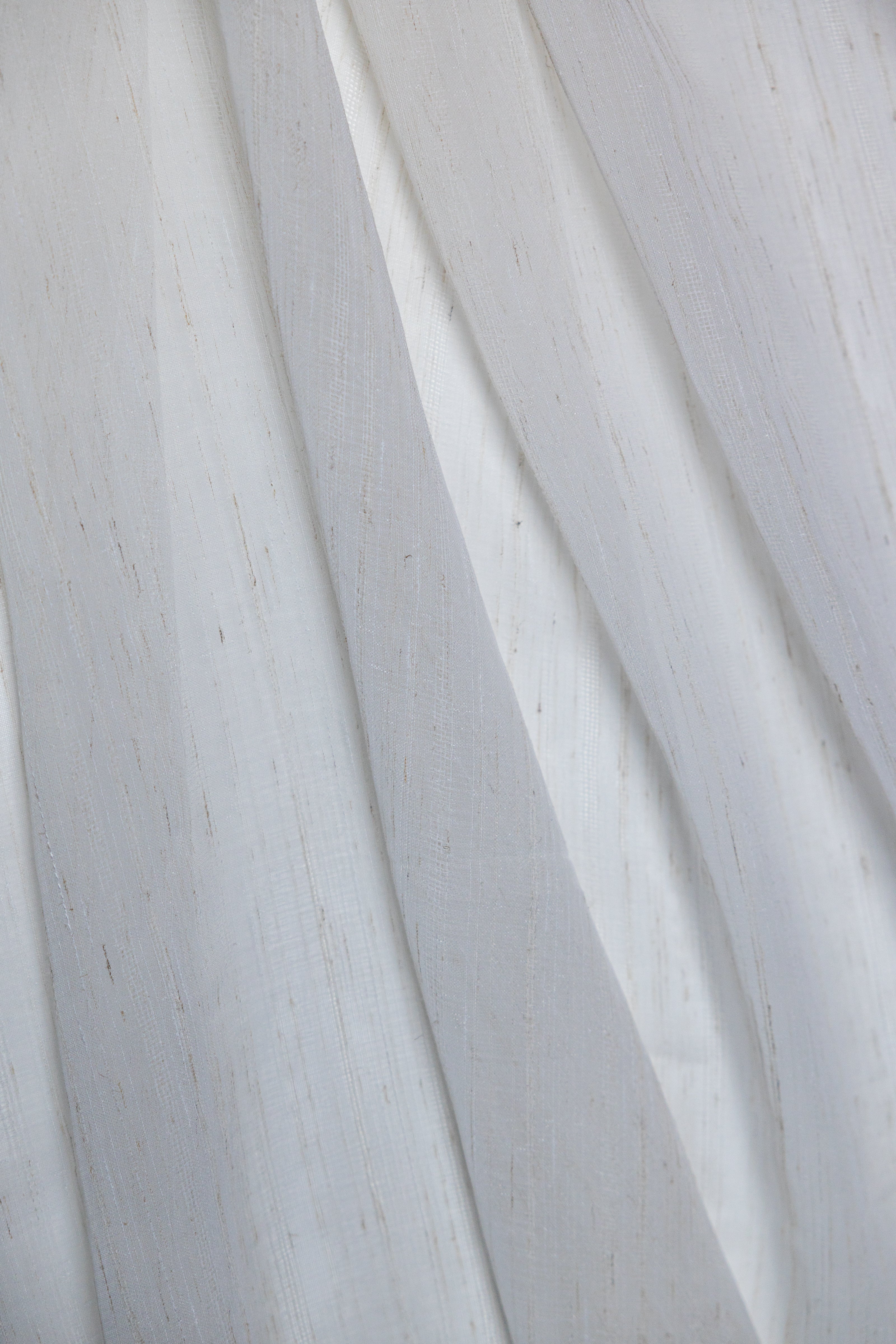 Napa Natural Toned Linen Inspired Sheer Grommet Curtain 108" x 95"-Curtains-DECOROLALA