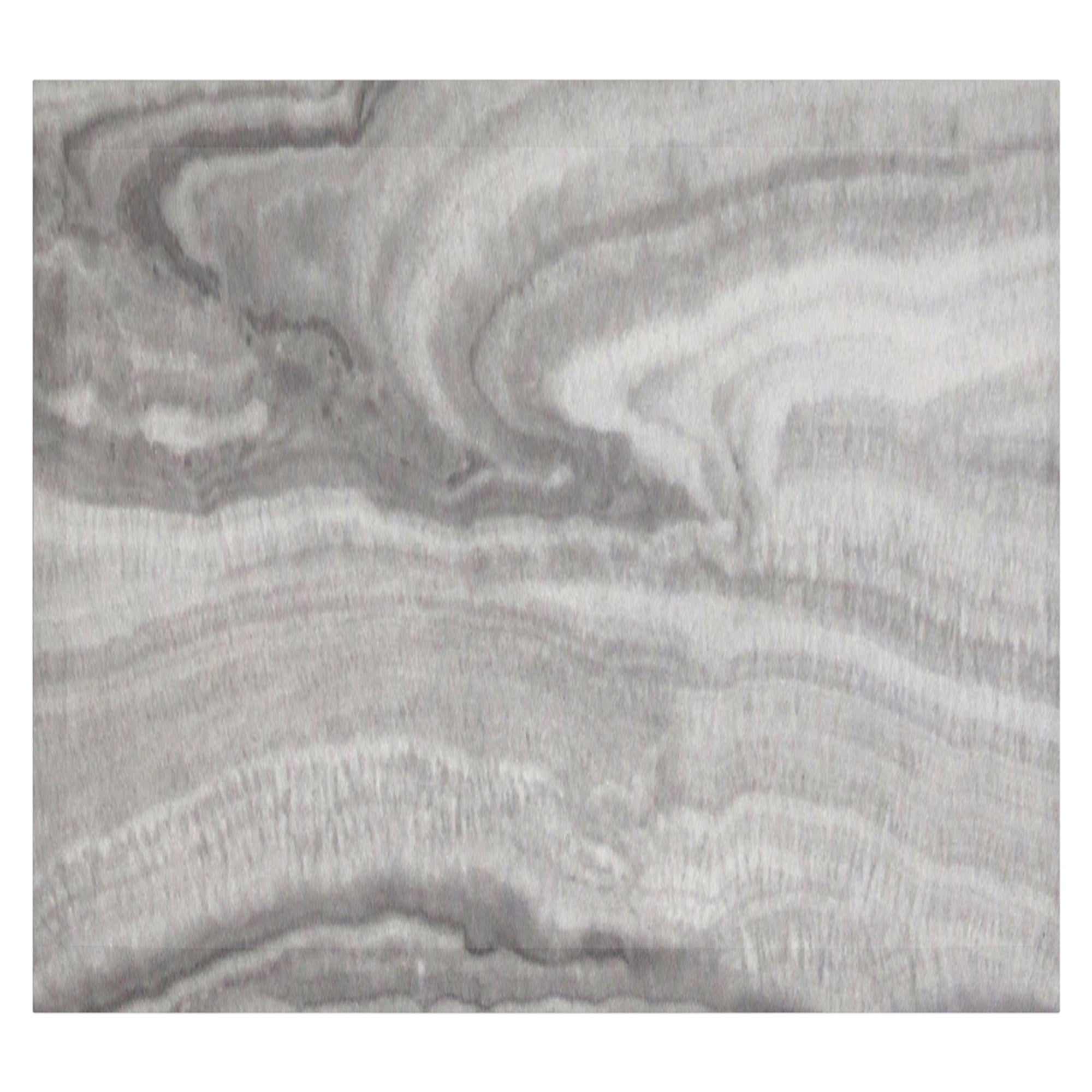 Napoli Accent Table - Grey Marble-Look Geometric Base-DECOROLALA