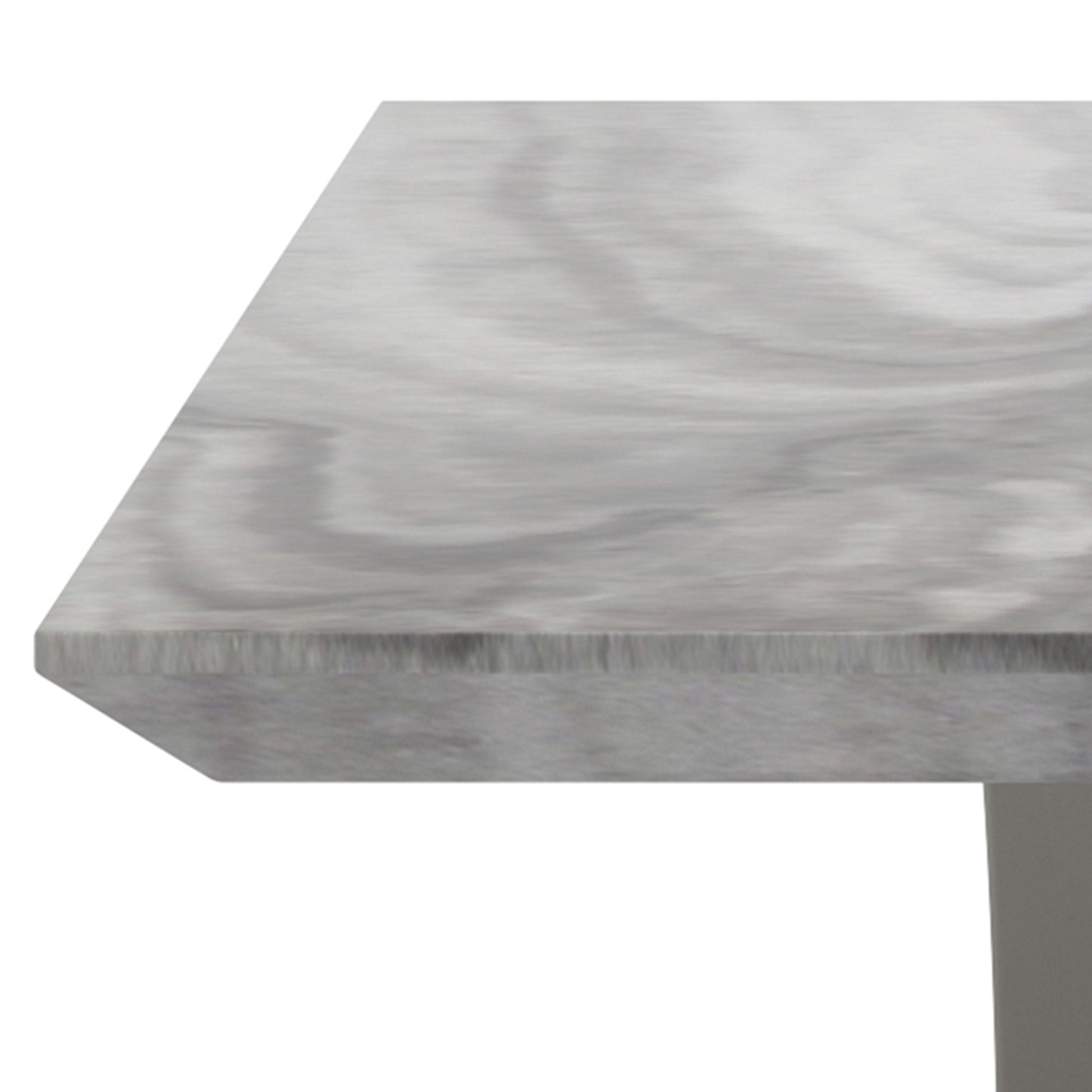 Napoli Coffee Table - Grey Marble-Look Geometric Base-DECOROLALA