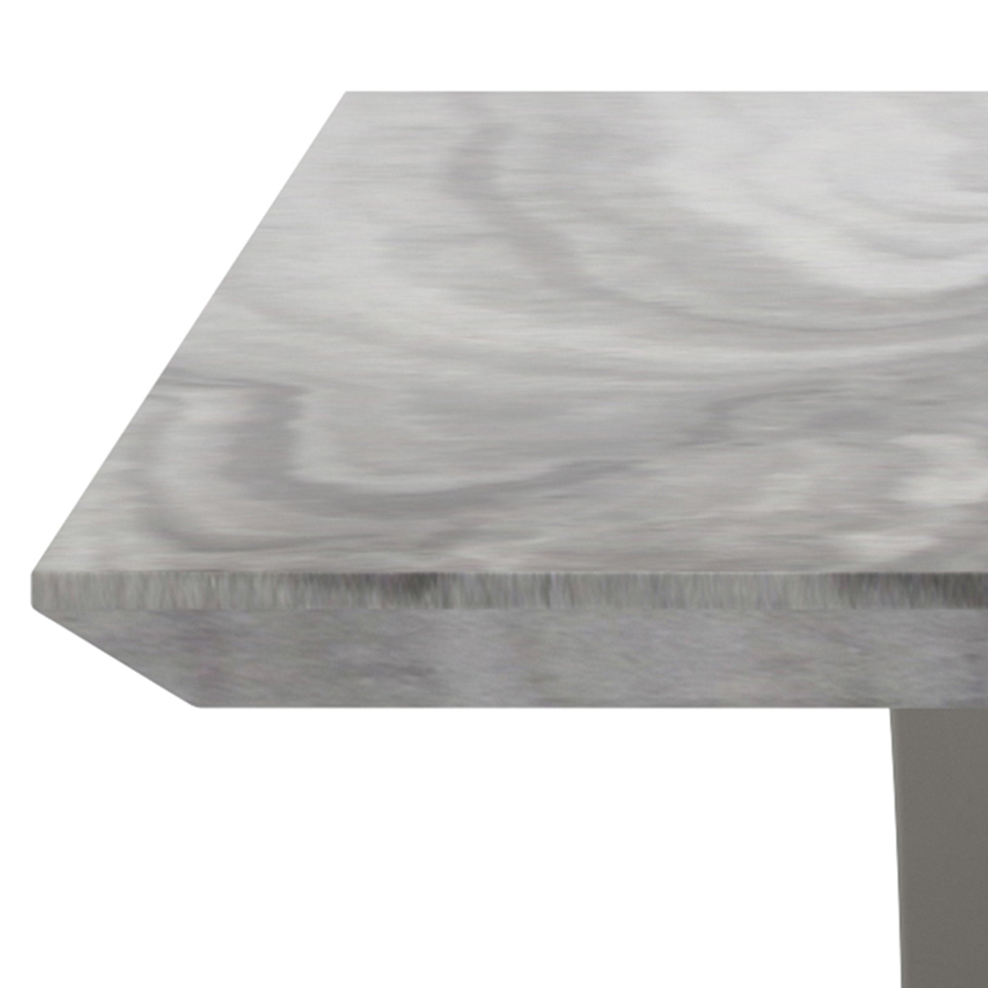 Napoli Coffee Table - Grey Marble-Look Geometric Base-DECOROLALA