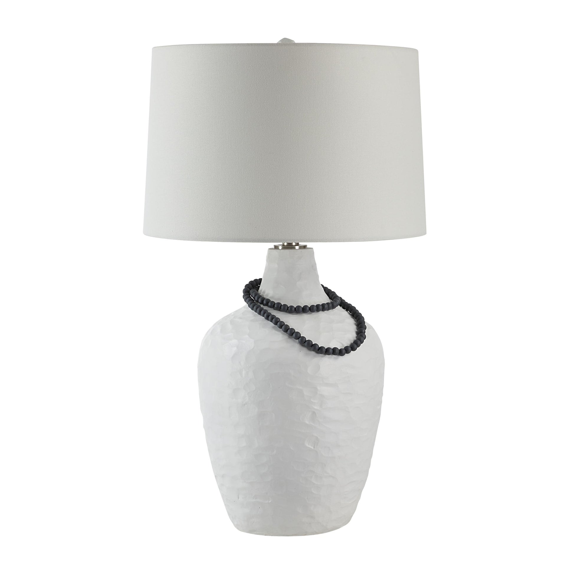 Naranja 29.75" Table Lamp with Beaded Detail-Table Lamp-DECOROLALA