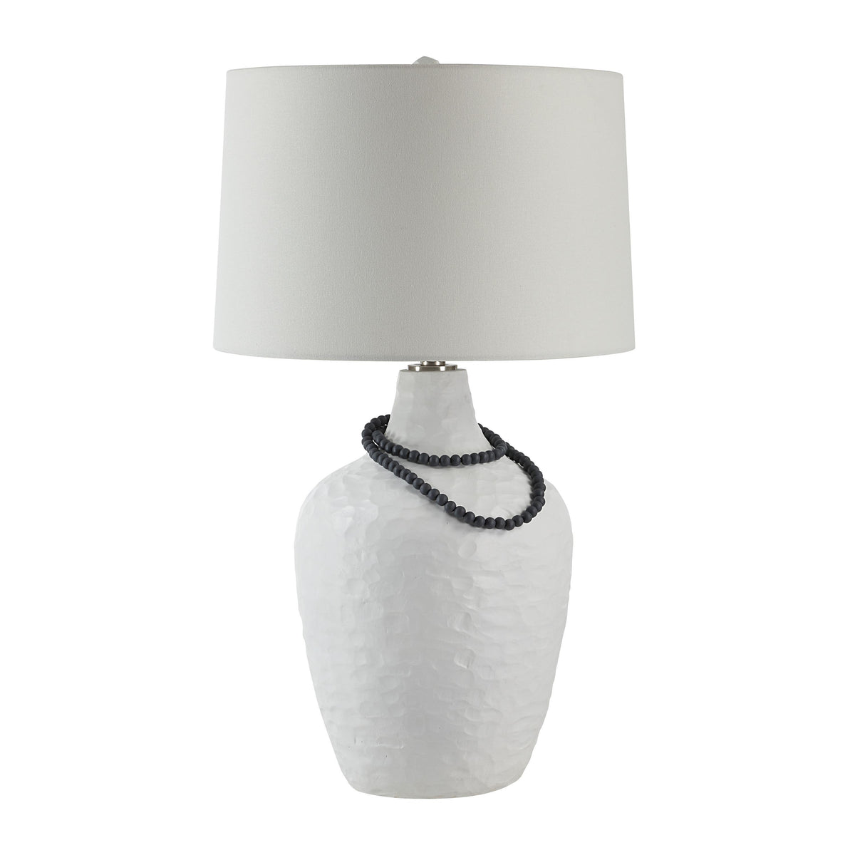 Naranja 29.75" Table Lamp with Beaded Detail-Table Lamp-DECOROLALA