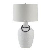 Naranja 29.75" Table Lamp with Beaded Detail-Table Lamp-DECOROLALA