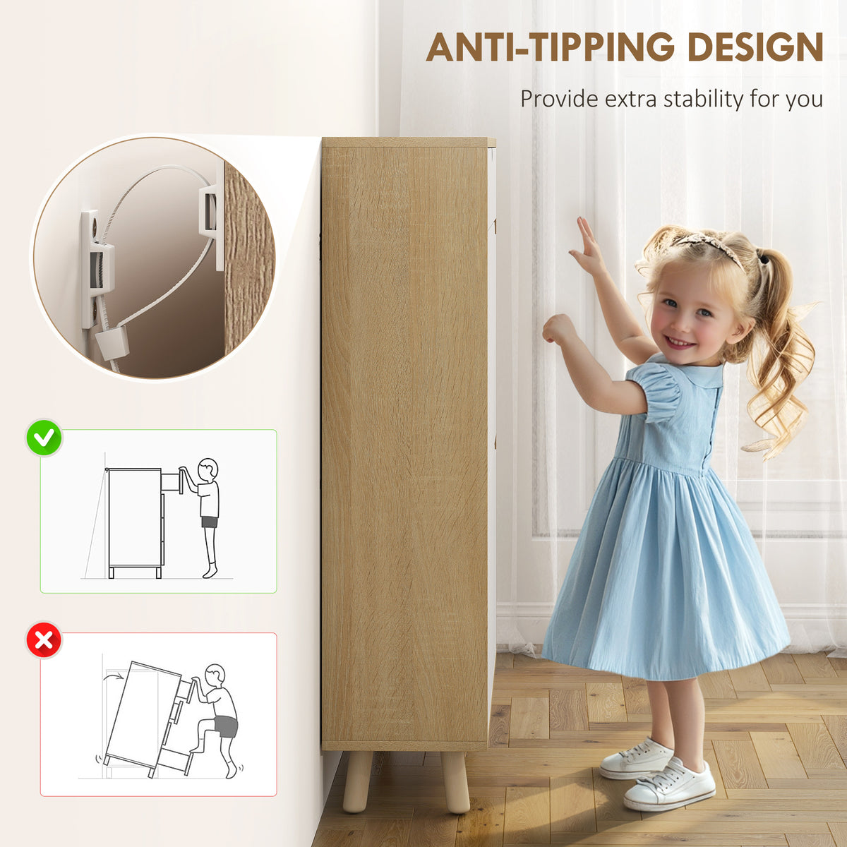 Narrow Shoe Cabinet - 2 Flip Drawers White 28" W-Home Furnishings > Storage & Organization > Shoe Storage Cabinets & Racks-DECOROLALA