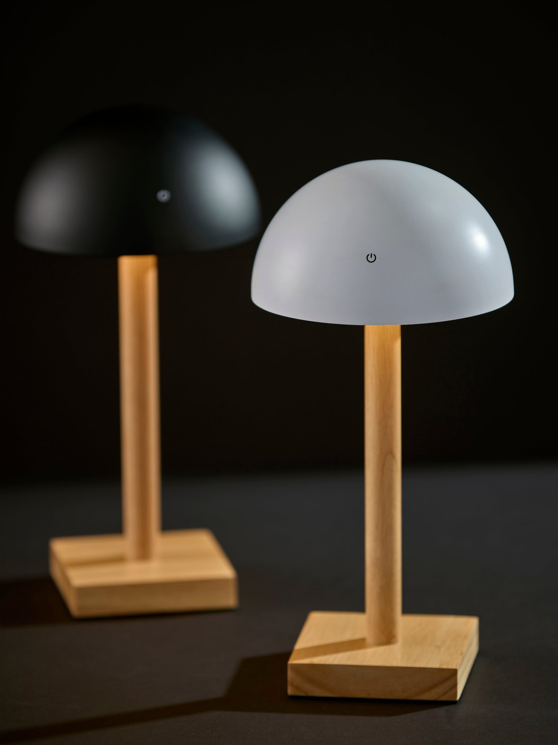 Nash LED Cordless Table Lamp- White-Lighting-DECOROLALA