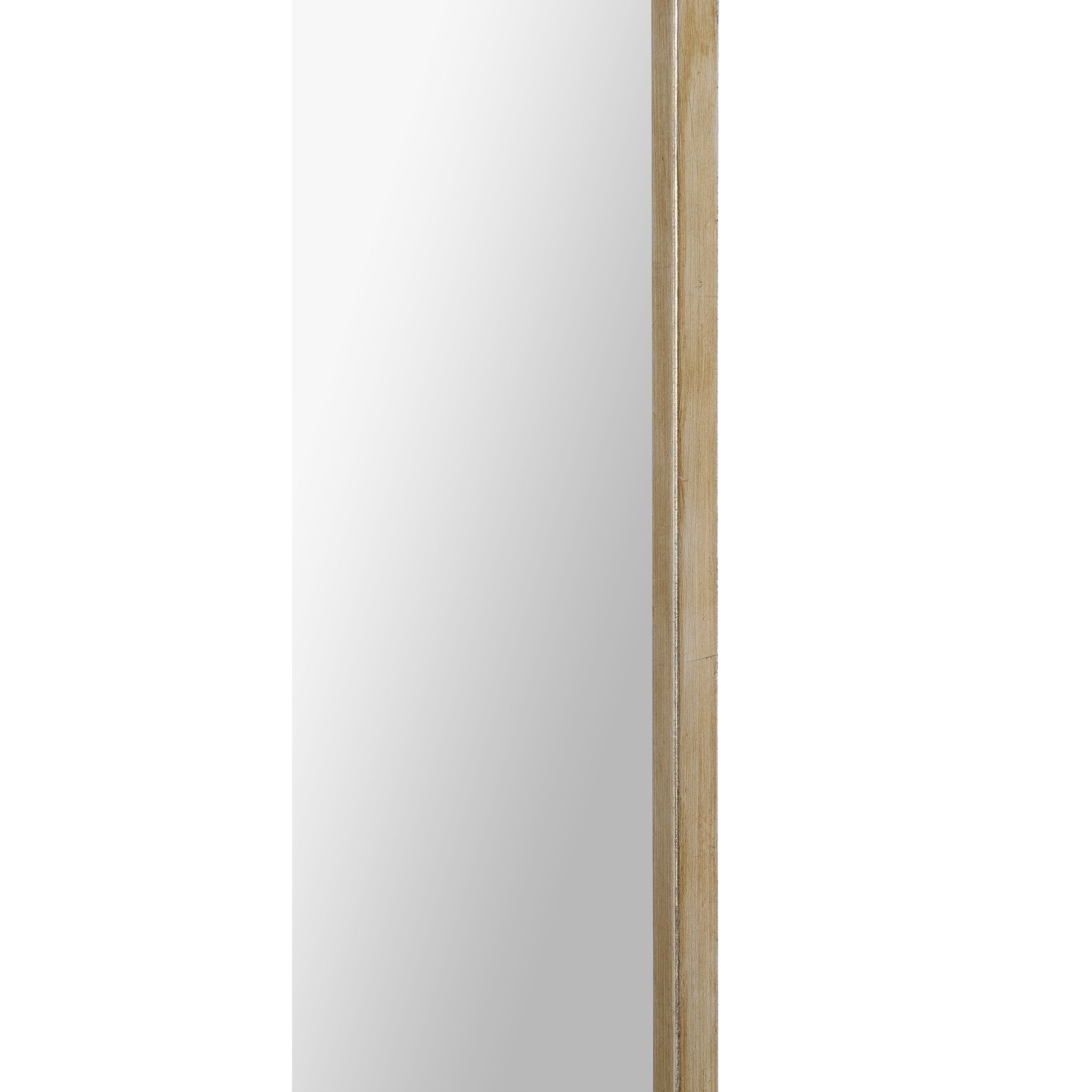 Natasha 42" Tall Irregular Wall Mirror, Grey-Mirror-DECOROLALA