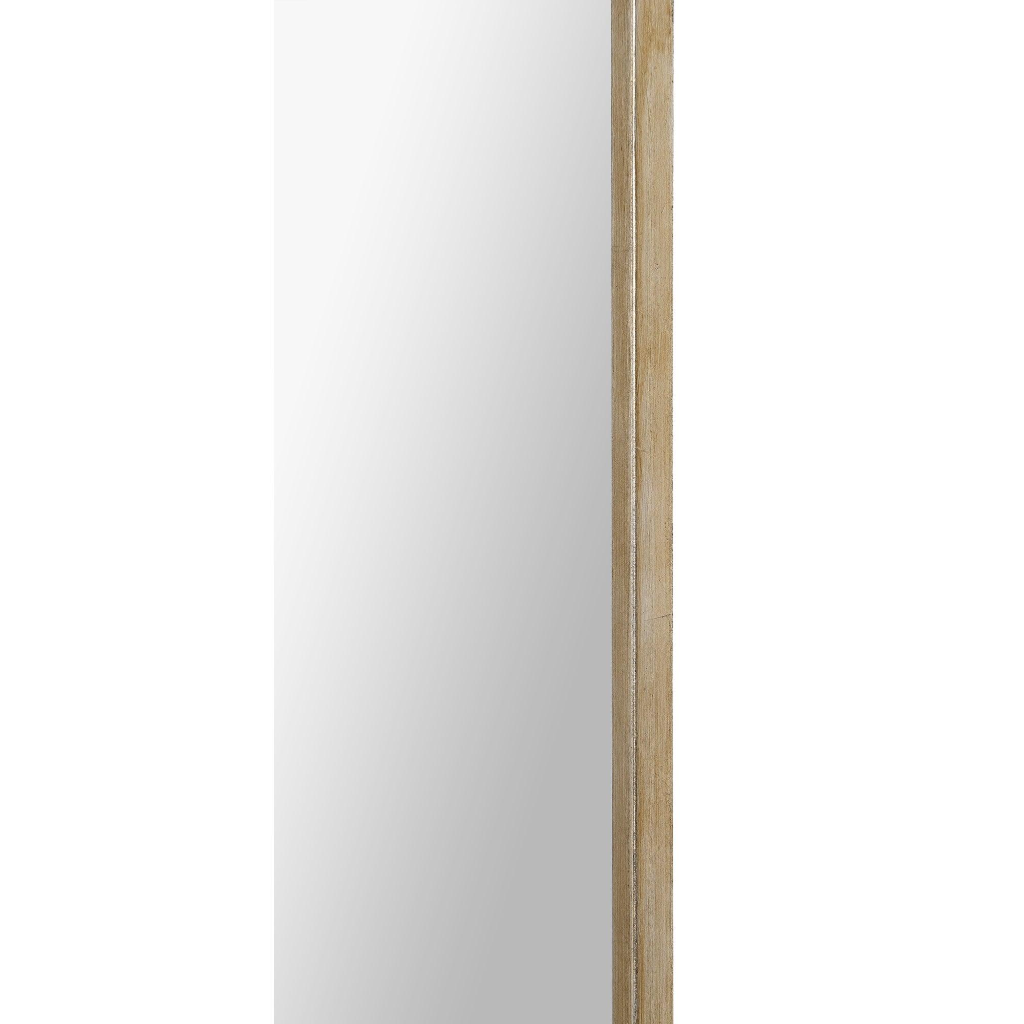 Natasha 42" Tall Irregular Wall Mirror, Grey-Mirror-DECOROLALA