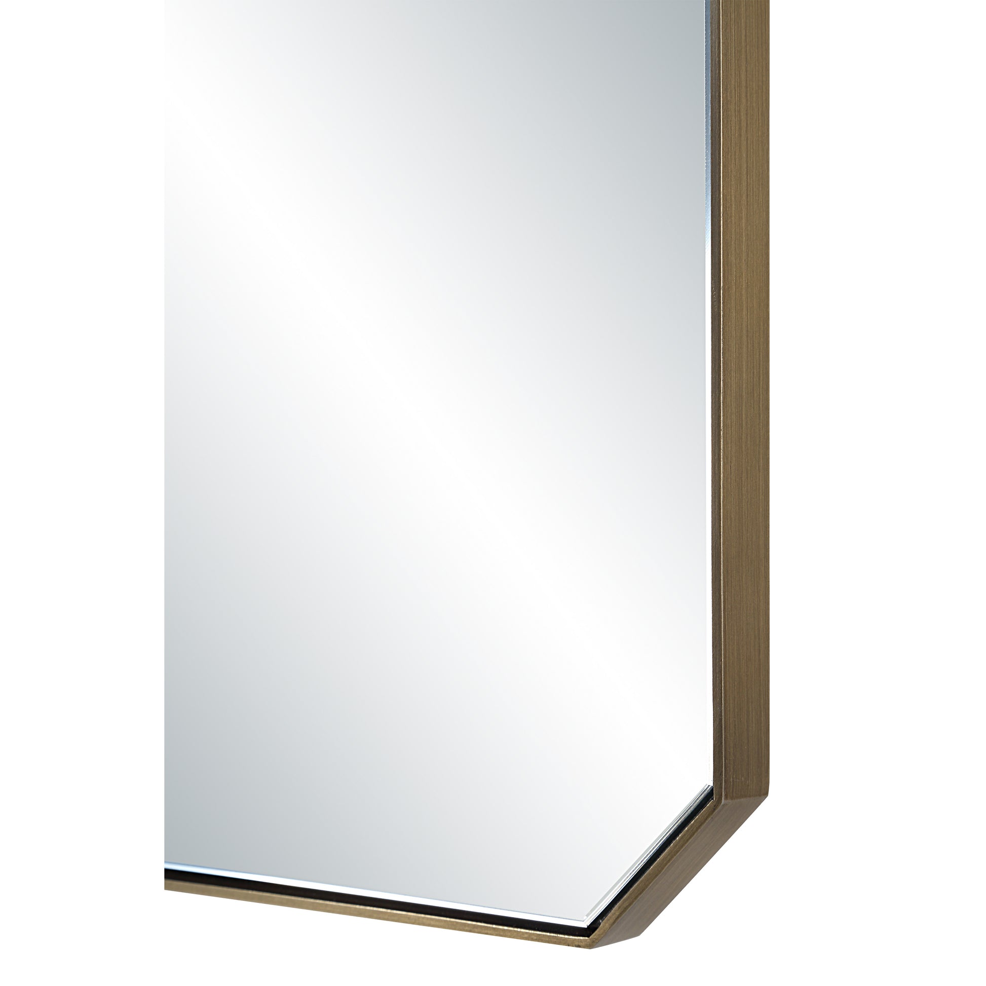 Nate 36" H x 24" W Wall Mirror, Yellow-Mirror-DECOROLALA