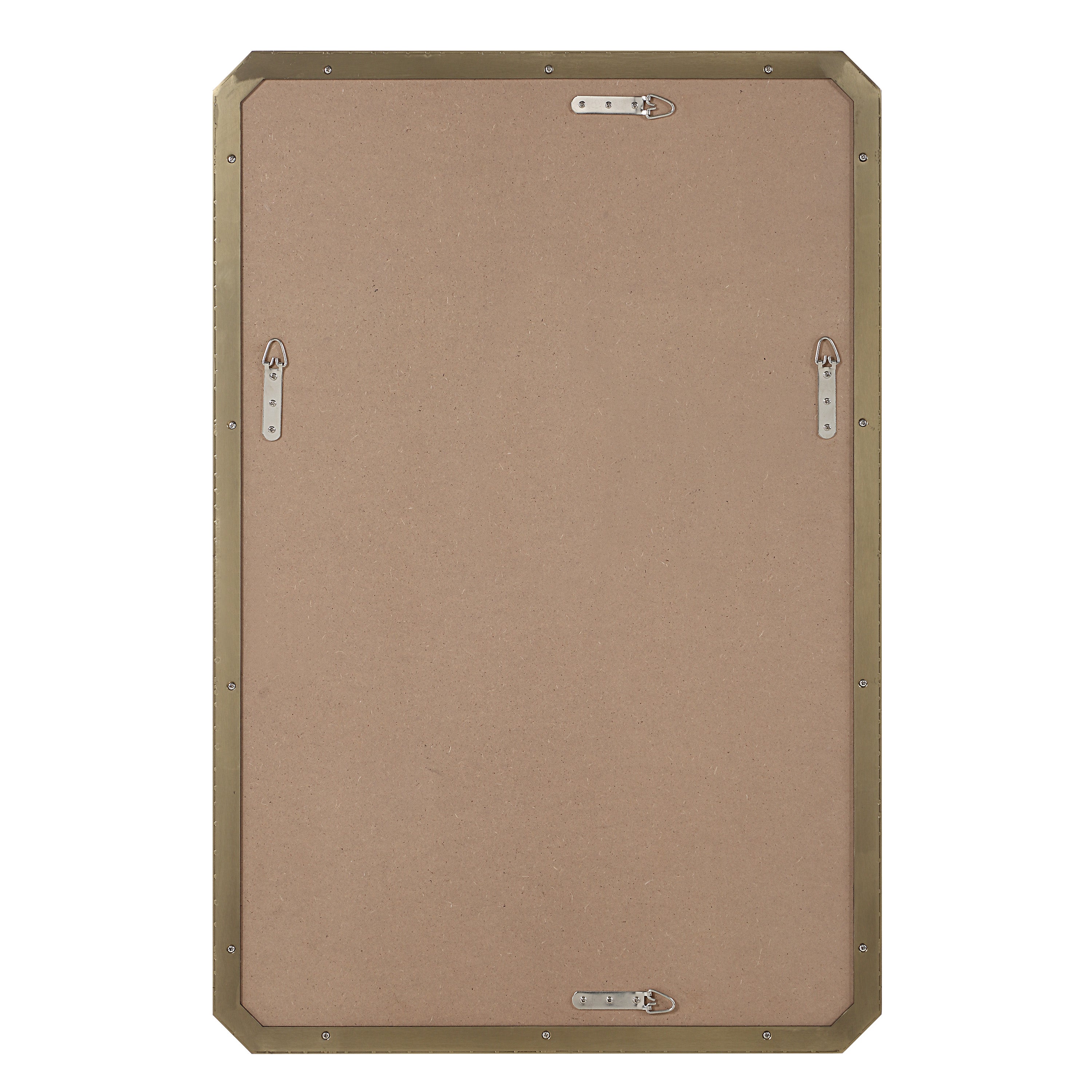 Nate 36" H x 24" W Wall Mirror, Yellow-Mirror-DECOROLALA