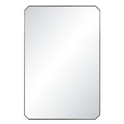 Nate 36" H x 24" W Wall Mirror, Yellow-Mirror-DECOROLALA