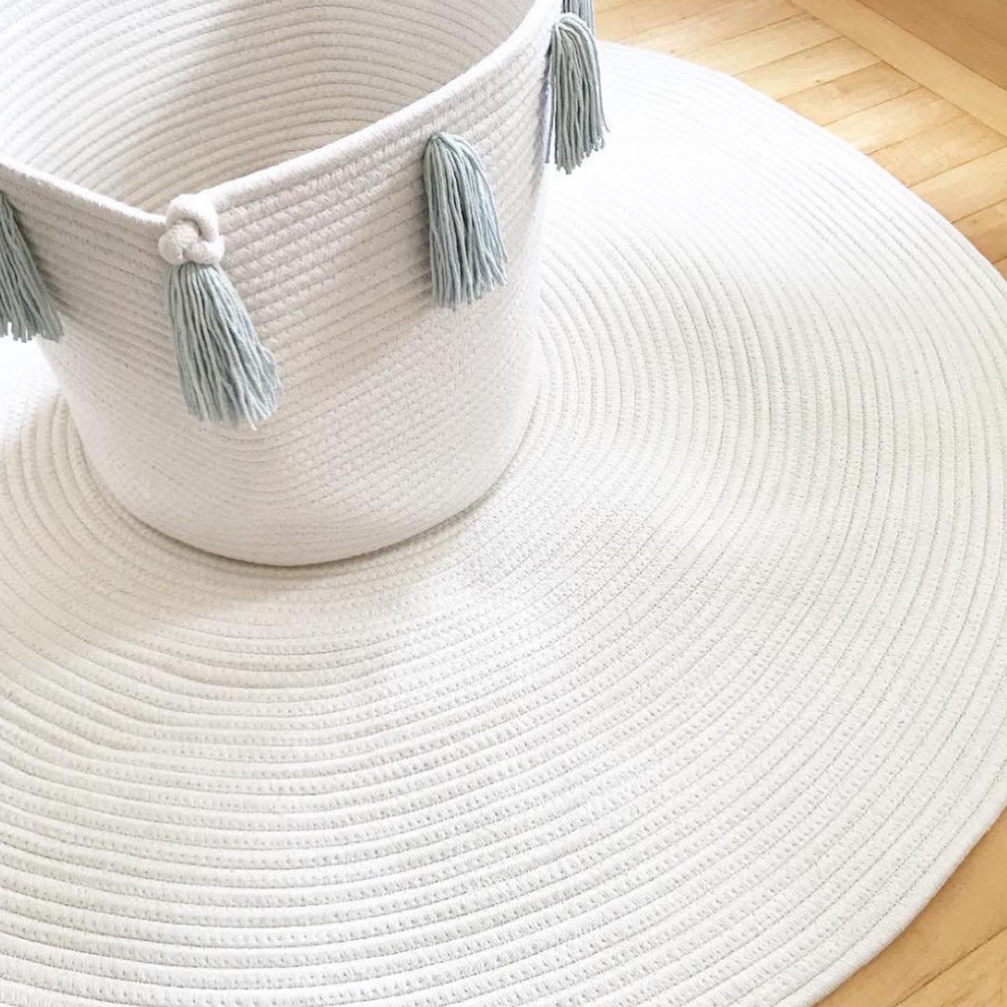 Natural Rope Round Rug - 3.5d-Rugs-DECOROLALA