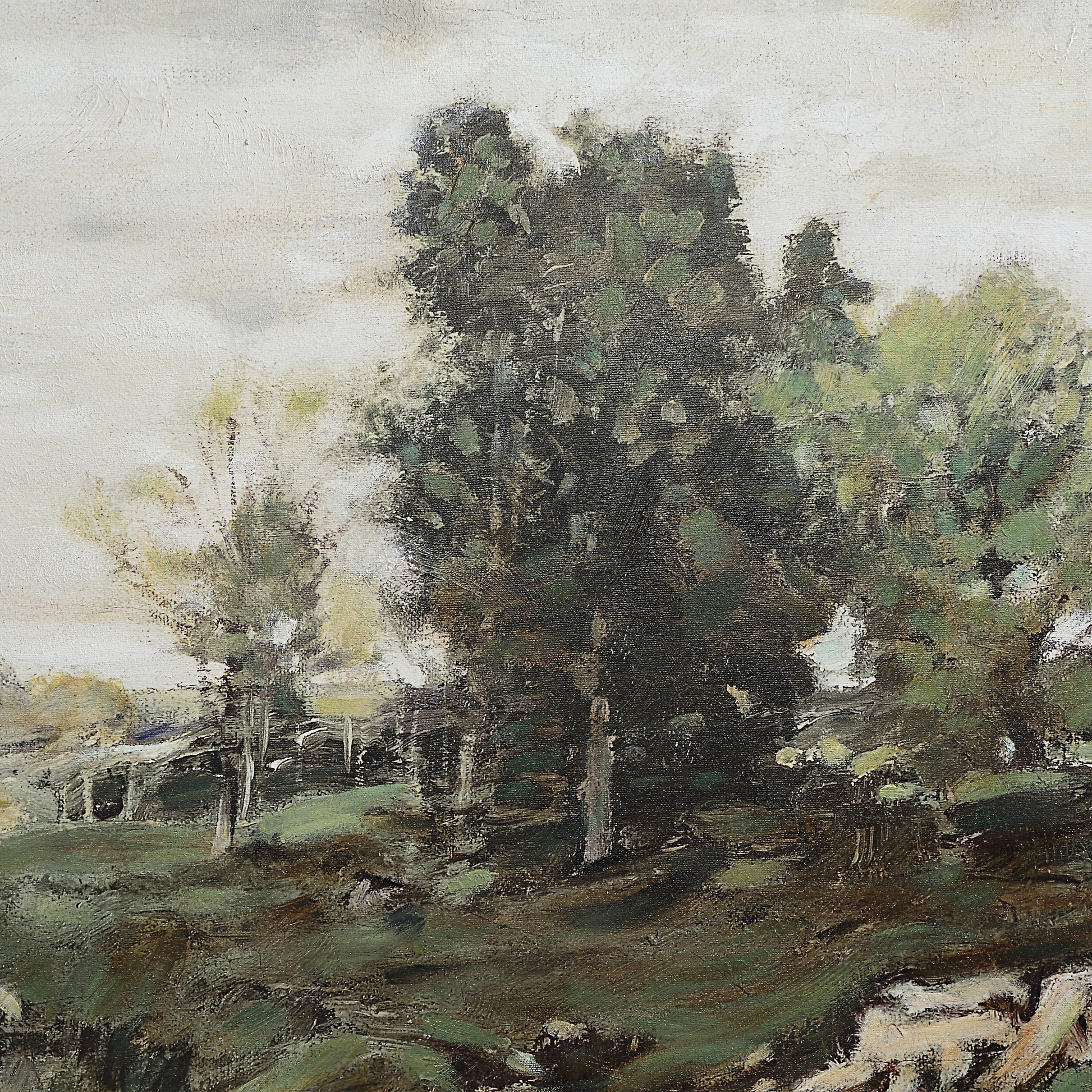 Nature 40" H x 50" W Canvas Art, Green-Canvas Art-DECOROLALA