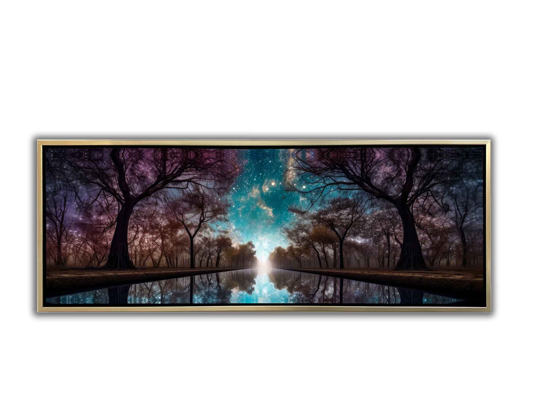 Nature Wall Art To the Light Canvas Print 72x24-Wall Art-DECOROLALA