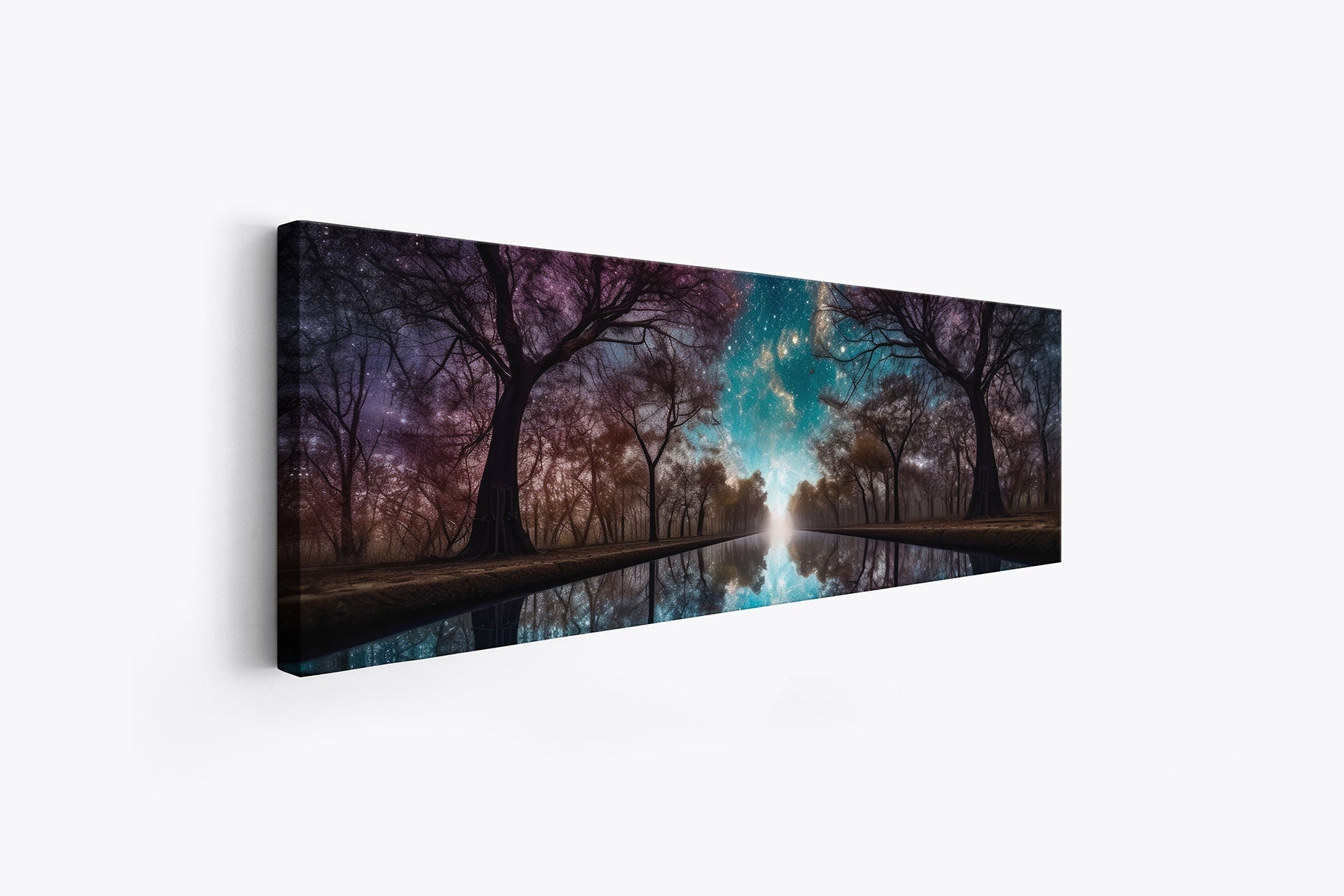 Nature Wall Art To the Light Canvas Print 72x24-Wall Art-DECOROLALA