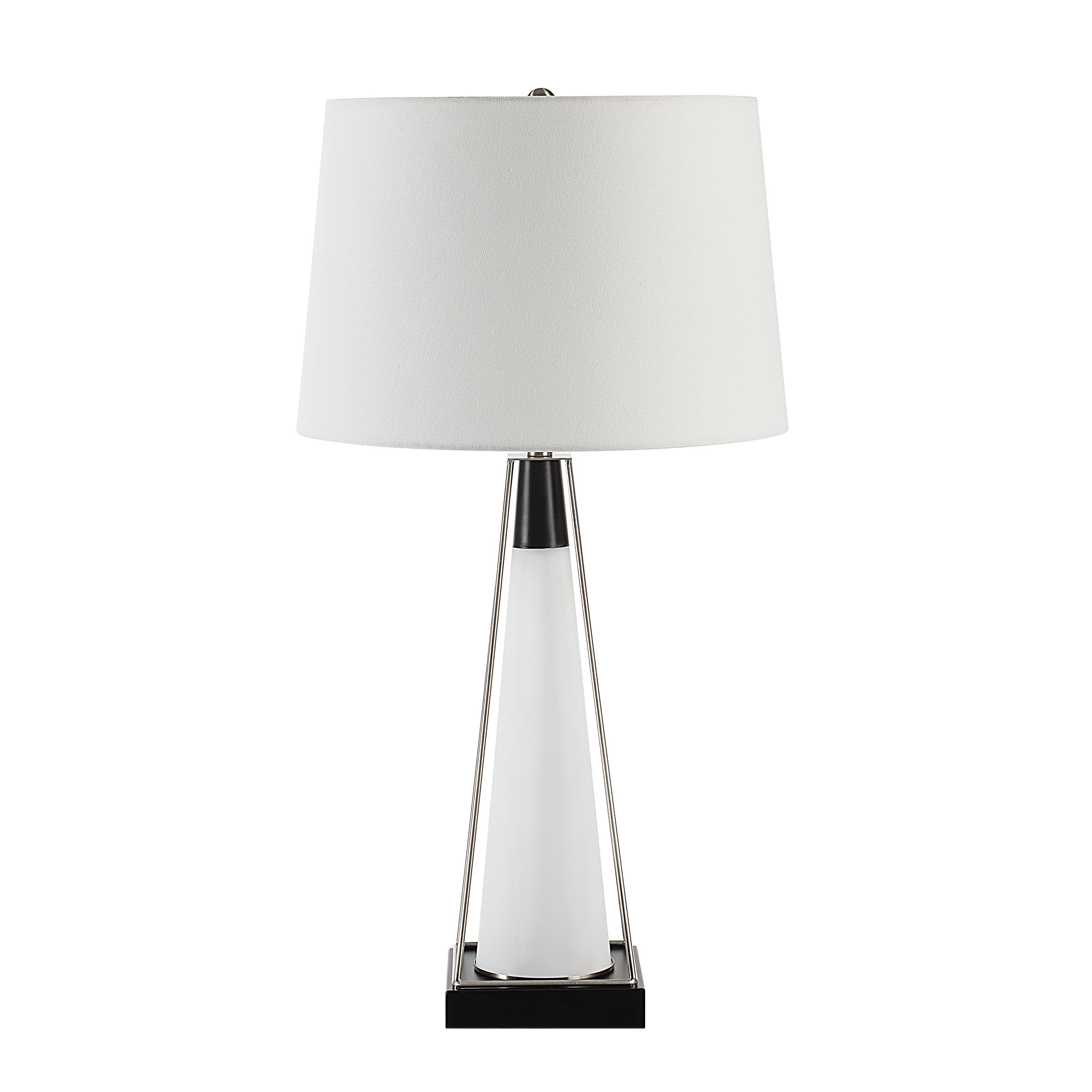 Navagio 28" Height Table Lamp, White-Table Lamp-DECOROLALA