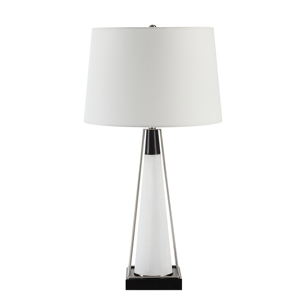 Navagio 28" Height Table Lamp, White-Table Lamp-DECOROLALA