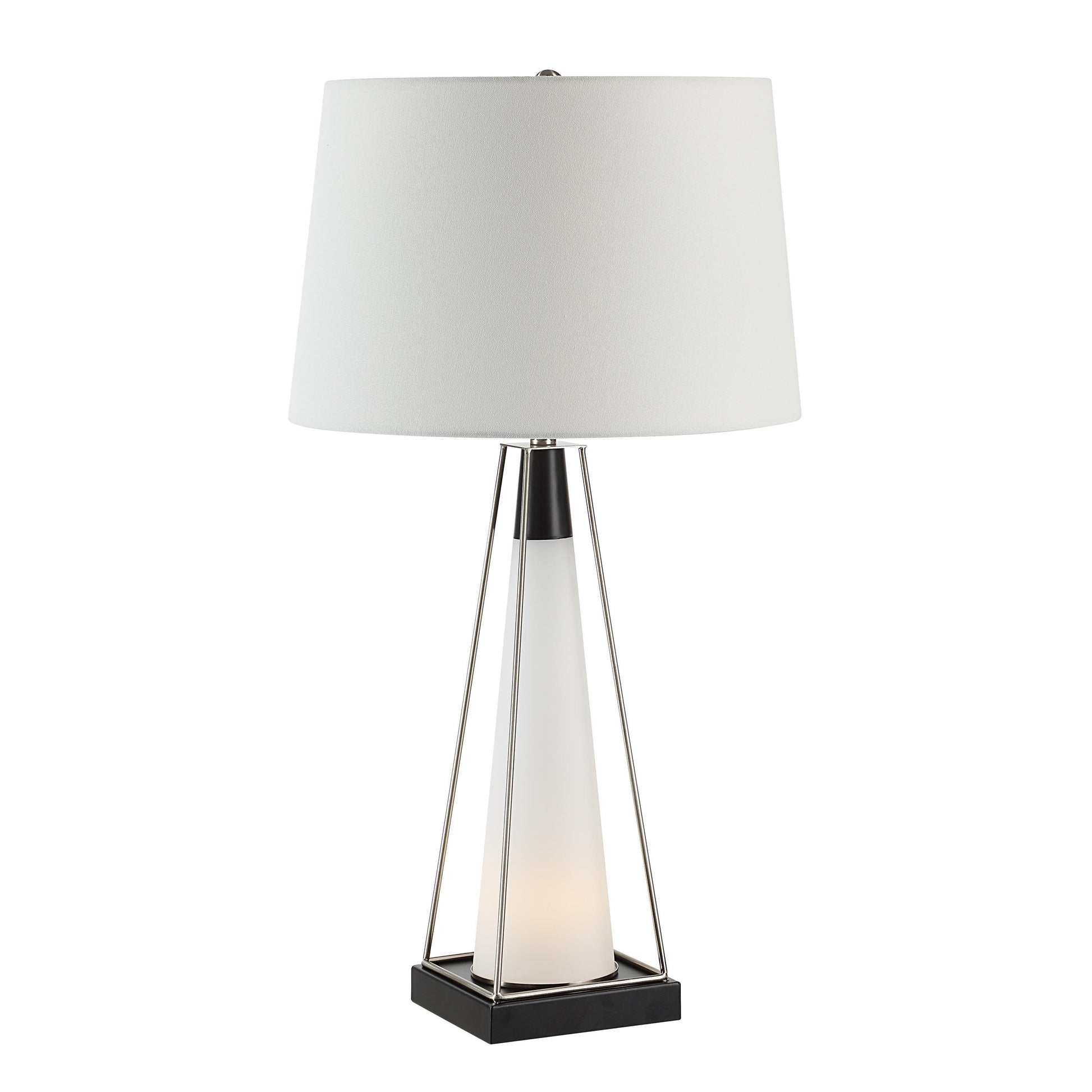 Navagio 28" Height Table Lamp, White-Table Lamp-DECOROLALA
