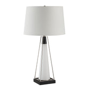 Navagio 28" Height Table Lamp, White-Table Lamp-DECOROLALA