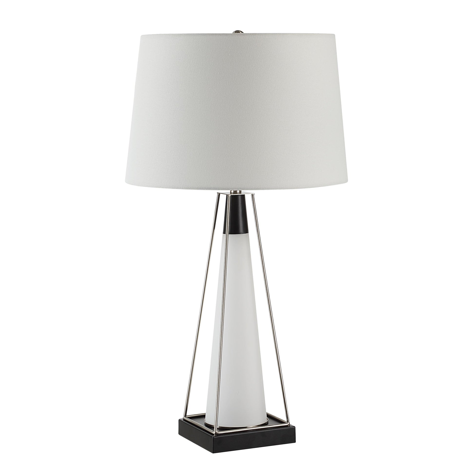 Navagio 28" Height Table Lamp, White-Table Lamp-DECOROLALA