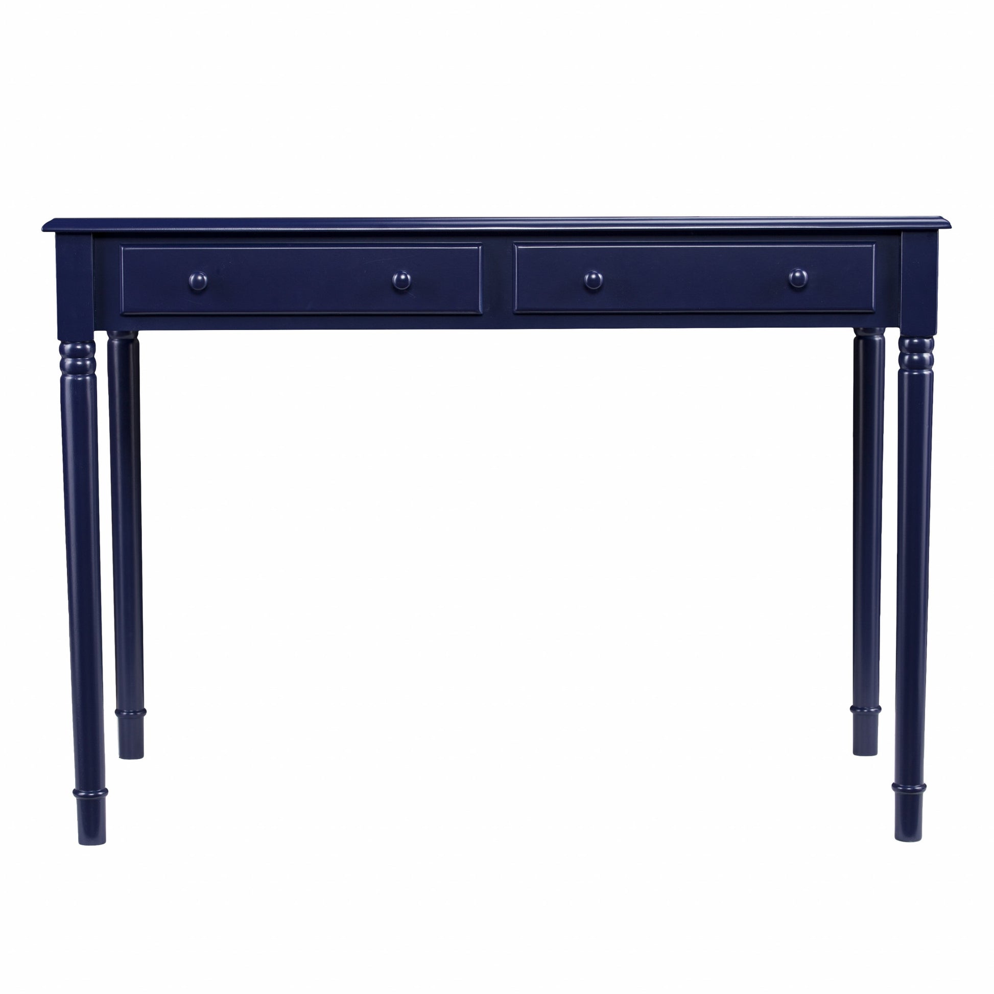 Navy Blue Writing Desk-Desks-DECOROLALA