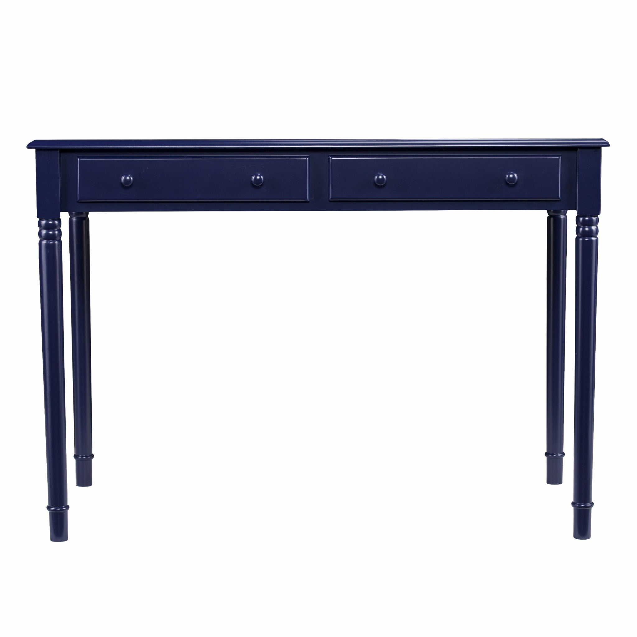 Navy Blue Writing Desk-Desks-DECOROLALA