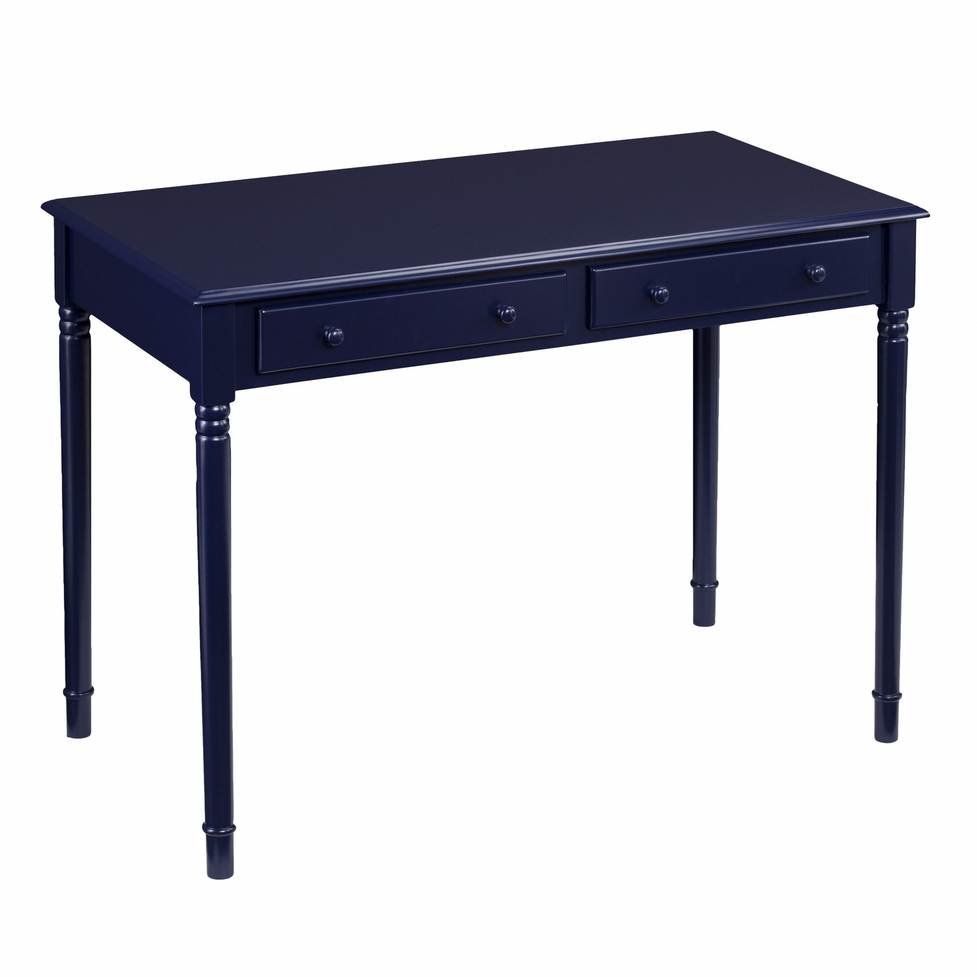 Navy Blue Writing Desk-Desks-DECOROLALA