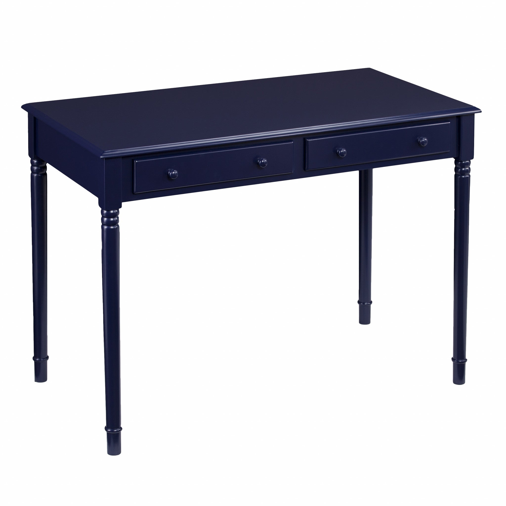 Navy Blue Writing Desk-Desks-DECOROLALA